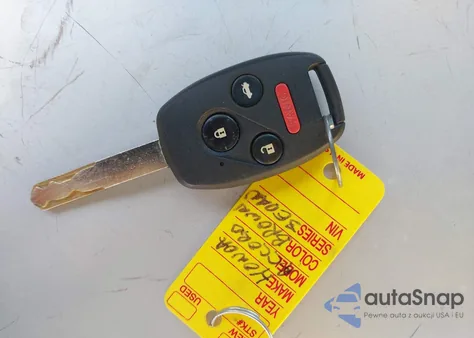 2011 Honda Accord 3.5 Ex-L из США, поврежденный, VIN 1HGCP3F85BA014983